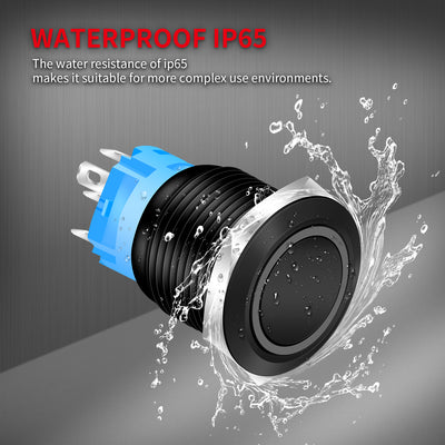LAS3-22F-W11E Waterproof IP65 Pushbutton