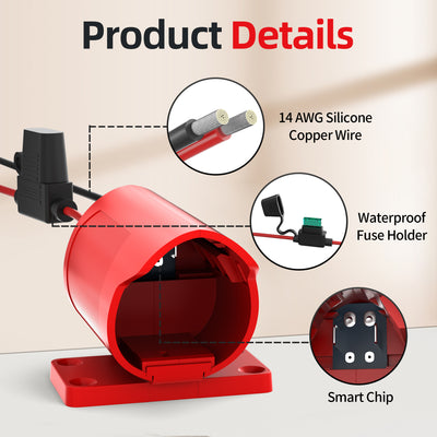 Milwaukee 12V Conversion Kit M12 Battery Adapter for Power Wheels