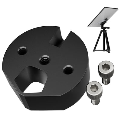 Anodized Aluminum Starlink Mini Tripod Adapter with 1/4″-20 Thread Fits Original Pipe Adapter