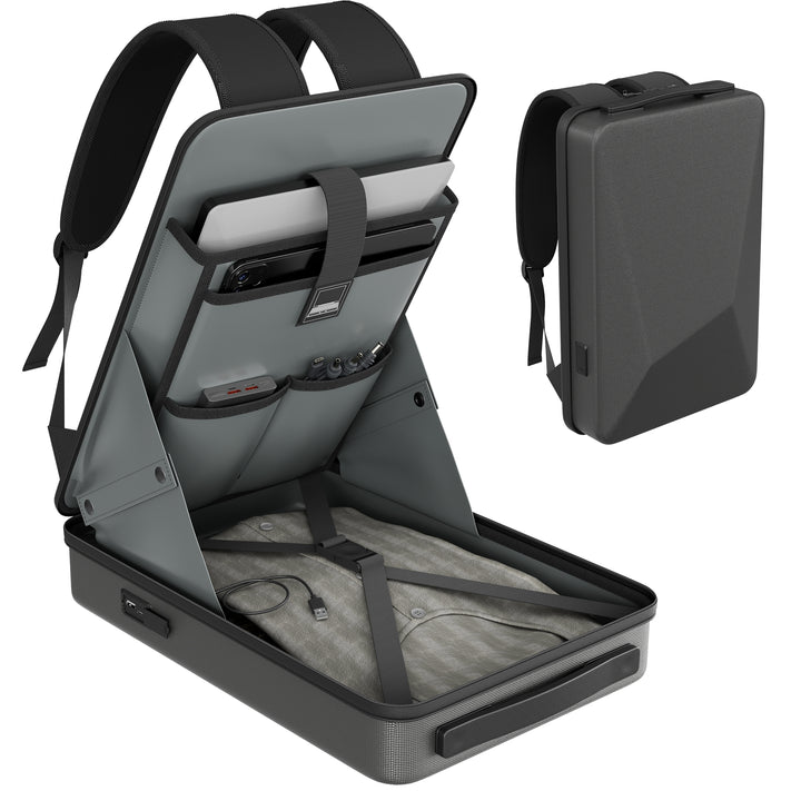 Starlink Mini Hard Shell Travel Backpack with TSA Lock & USB Charging – DAIER