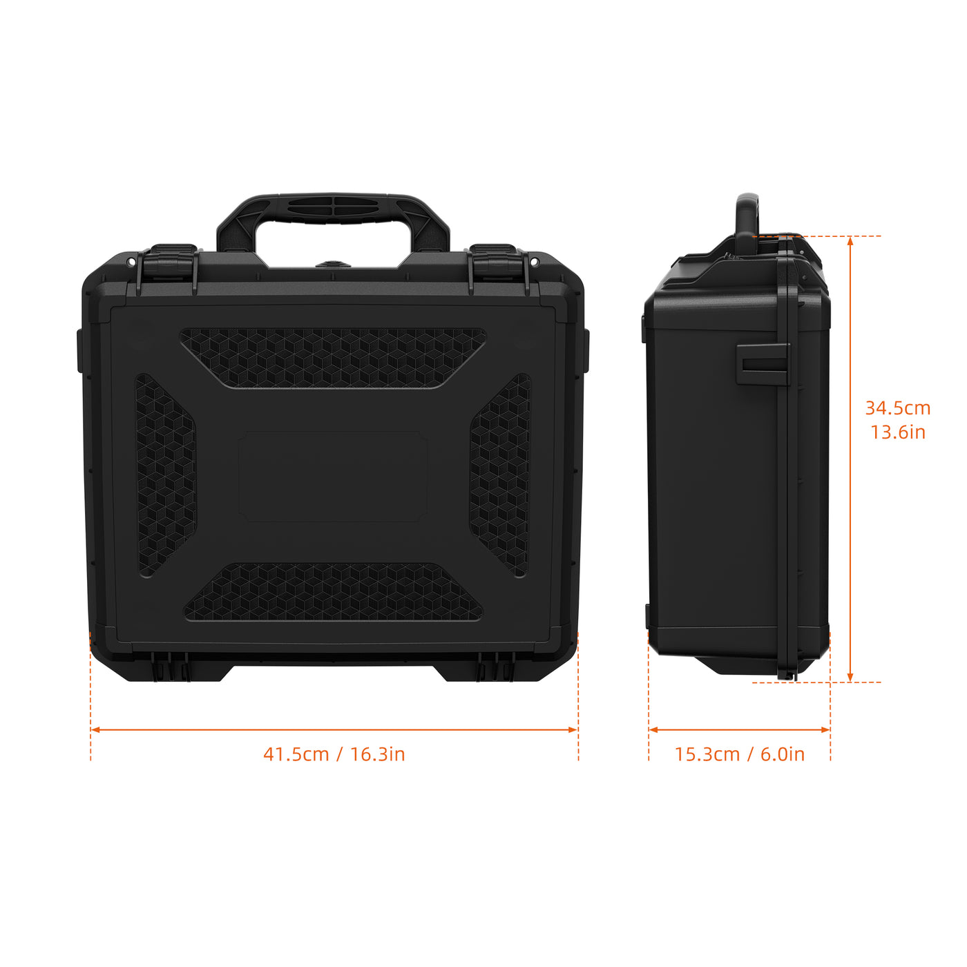 Starlink Mini Black Hard Protective Travel Case with Organized Storage