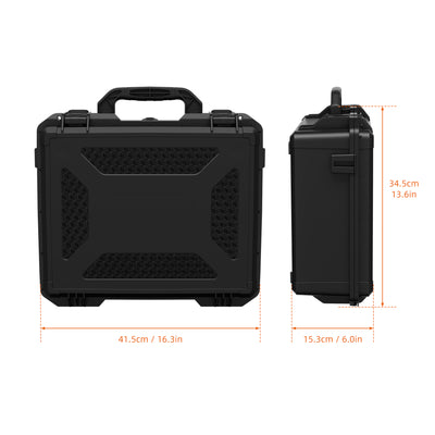 Starlink Mini Black Hard Protective Travel Case with Organized Storage
