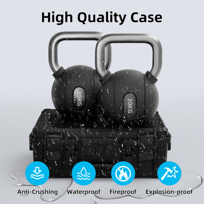 Starlink Mini Black Hard Protective Travel Case with Organized Storage