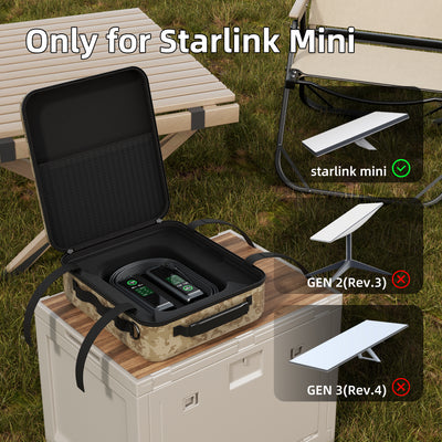 Starlink Mini Army Digital Camouflage Briefcase with Shoulder Strap