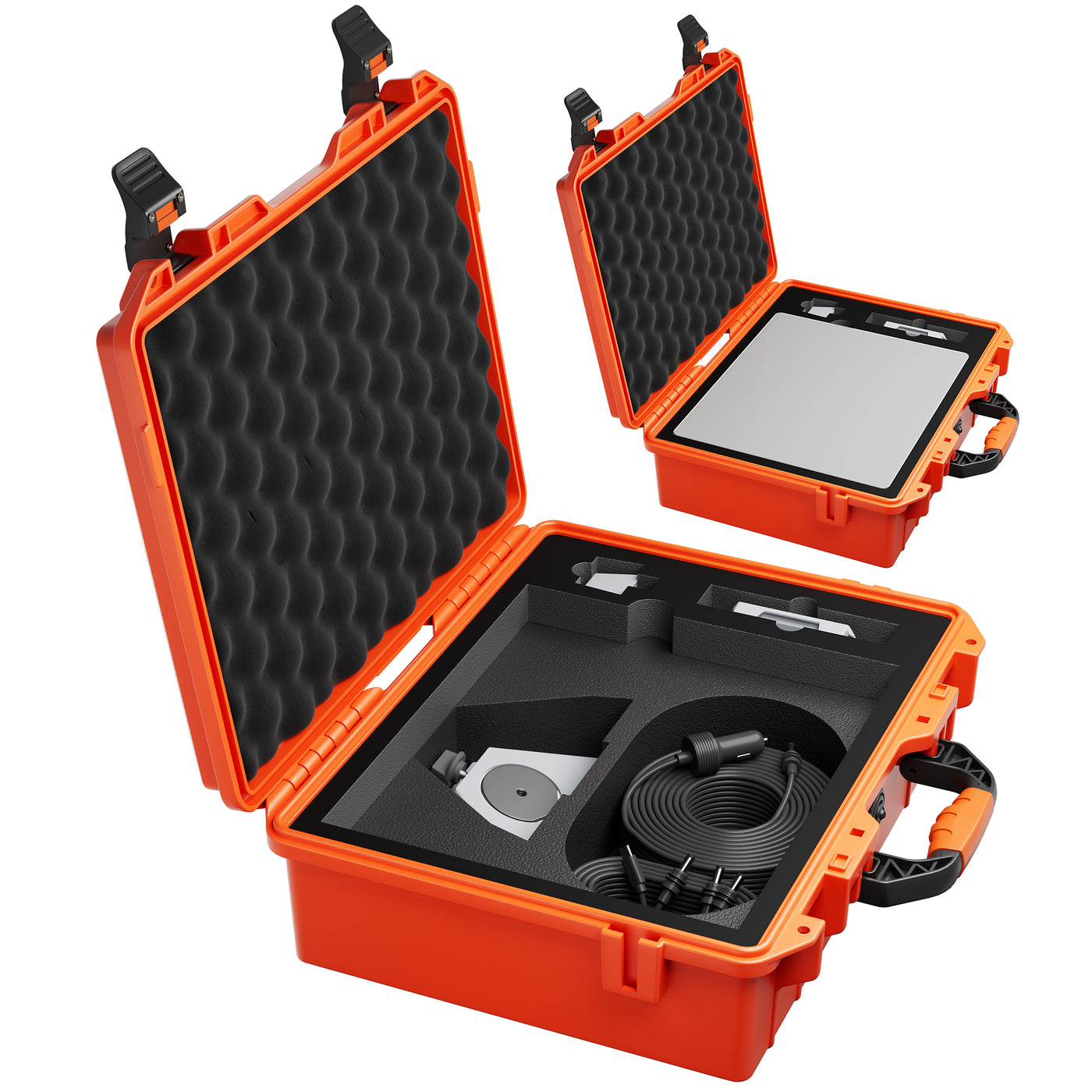 Starlink Mini Orange Hard Protective Travel Case with Organized Storage