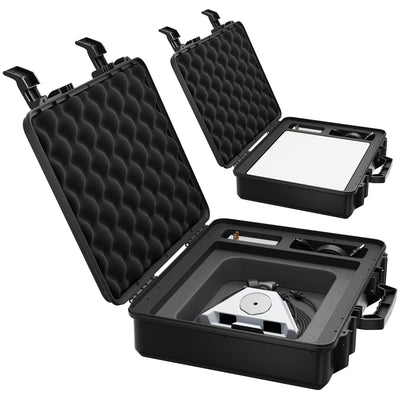 Black Hard Protective Travel Case for Starlink Mini Kit with Organized Storage
