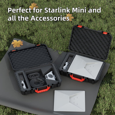 Starlink Mini Hard Protective Travel Case with Custom Foam Interior