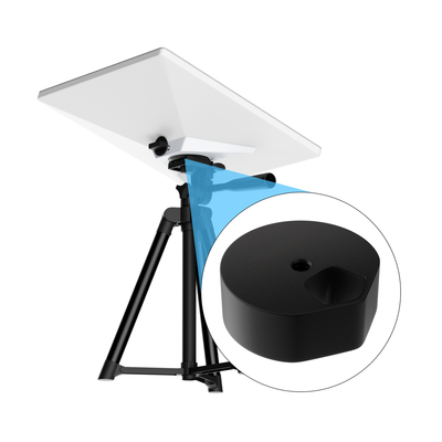 Aluminum Alloy Starlink Mini Tripod Adapter - 1/4″-20 Thread - Fits Pipe Adapter