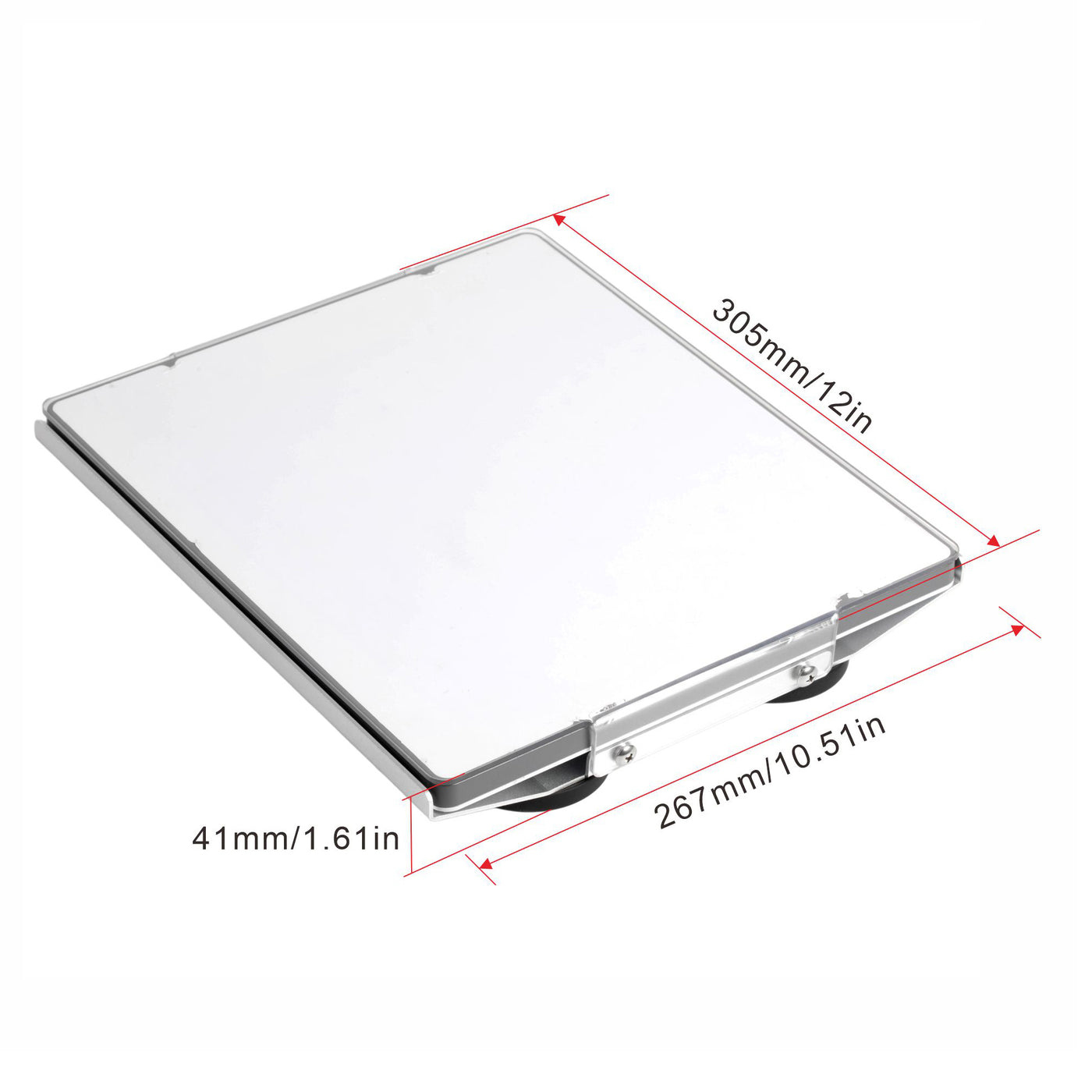 Starlink Mini Magnetic Mount No-Drill Vehicle Roof Bracket with 4 Strong Magnets & Clear Shield