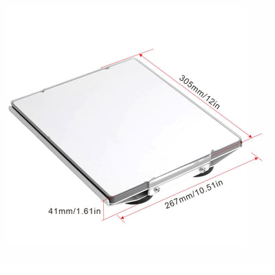 Starlink Mini Magnetic Mount No-Drill Vehicle Roof Bracket with 4 Strong Magnets & Clear Shield