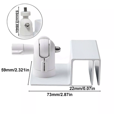 Starlink Mini Adjustable Gutter Mount with Tripod Adapter Fits Original Pipe Adapter