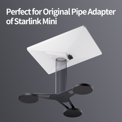 Starlink Mini Strong Magnetic Mount Compatible with Original Pipe Adapter