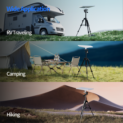 Starlink Mini 27" Portable Extendable Tripod with 1/4 Inch Nut Tripod Adapter