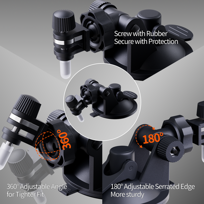 5PCS Starlink Mini Suction Cup Mount with Adjustable Arm for Car Windows and Sunroofs