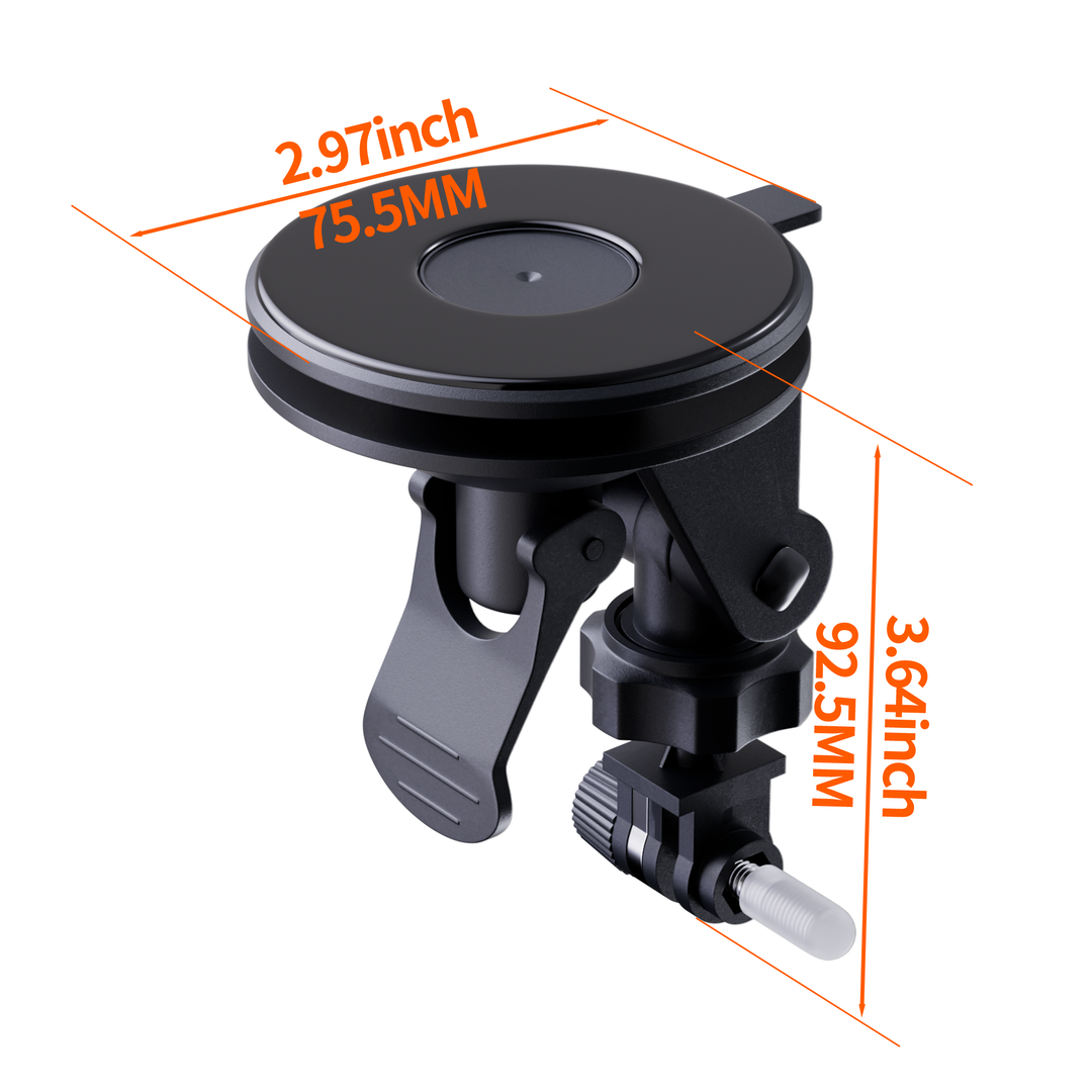 5PCS Starlink Mini Suction Cup Mount with Adjustable Arm for Car