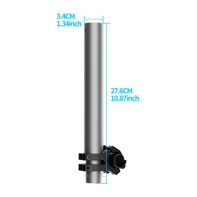 Starlink Mini Mount with Original Pipe Adapter for 0.87"-1.26" Pole