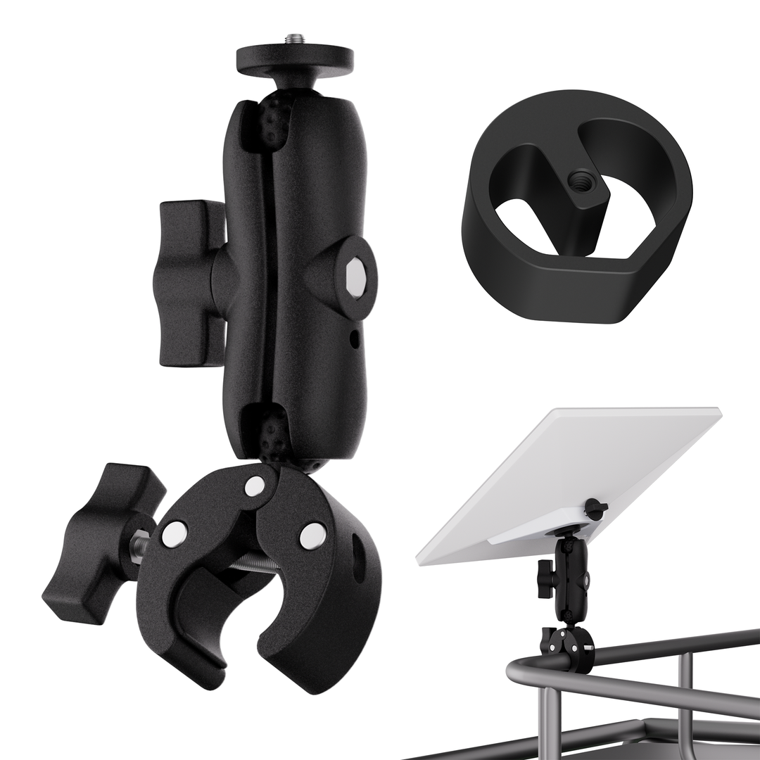 Starlink Mini Clamp with Double Ball Head Magic Arm and Tripod