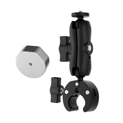 Starlink Mini Clamp with Double Ball Head Magic Arm and Tripod Adapter