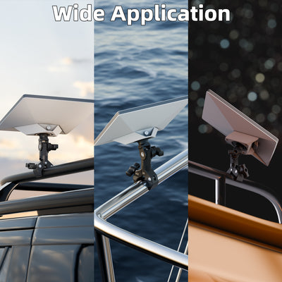 Starlink Mini-Klemmhalterung mit 1/4-Zoll-Schraubhalterung und Stativadapter