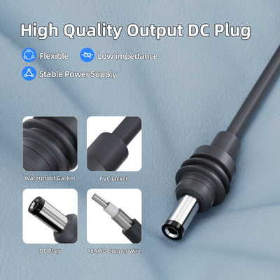 Starlink Mini Versatile 3-in-1 DC Power Cable Replacement - 9.8FT/16.4FT/32.8FT