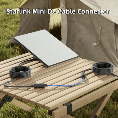 Starlink Mini DC Power Extension Cable (10A) | Waterproof, Dustproof & Anti-EMI Shielded Extender for Outdoor Use