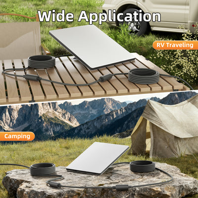 Starlink Mini DC Power Extension Cable (10A) | Waterproof, Dustproof & Anti-EMI Shielded Extender for Outdoor Use