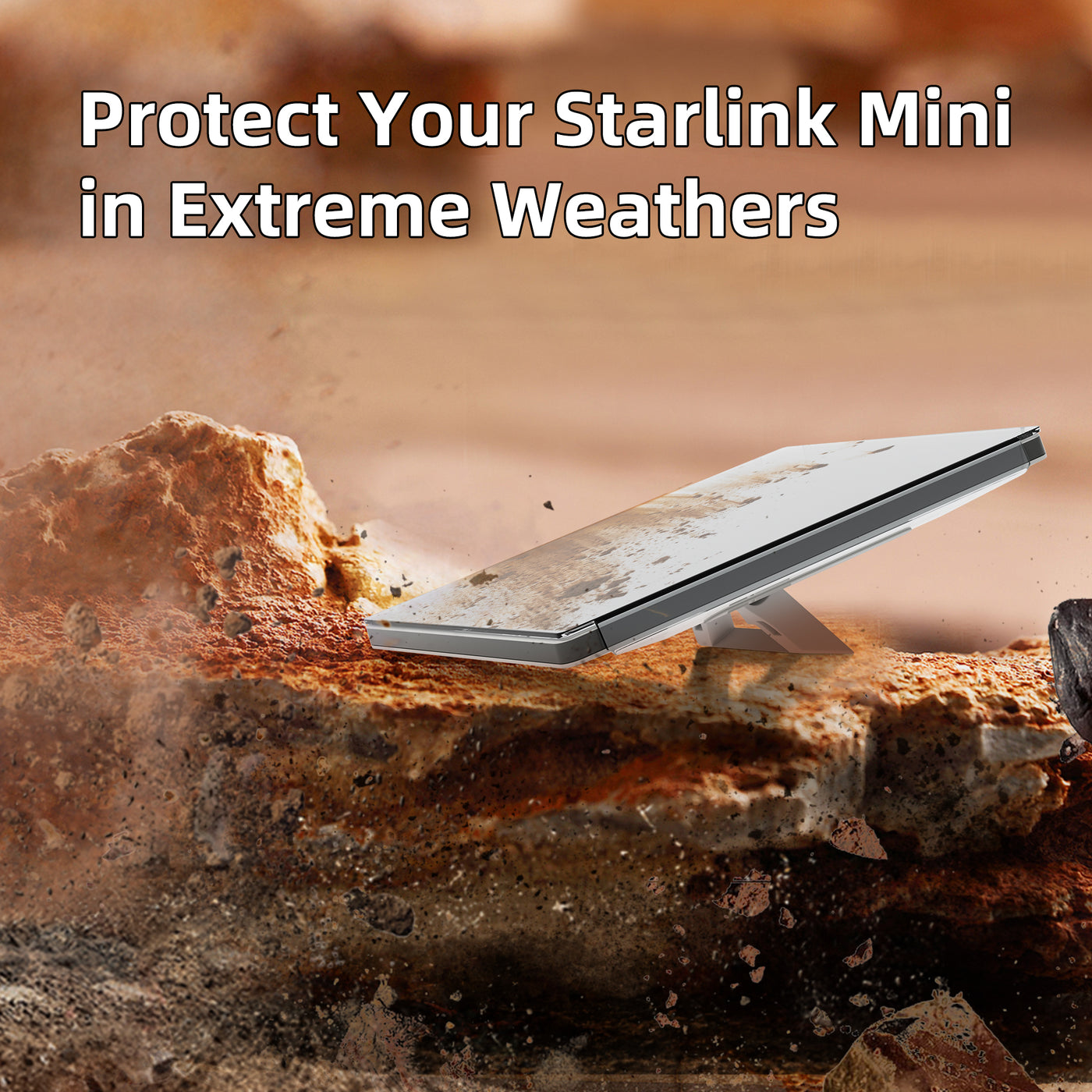 Starlink Mini HDPE Hard Shell Impact Resistant Protective Cover