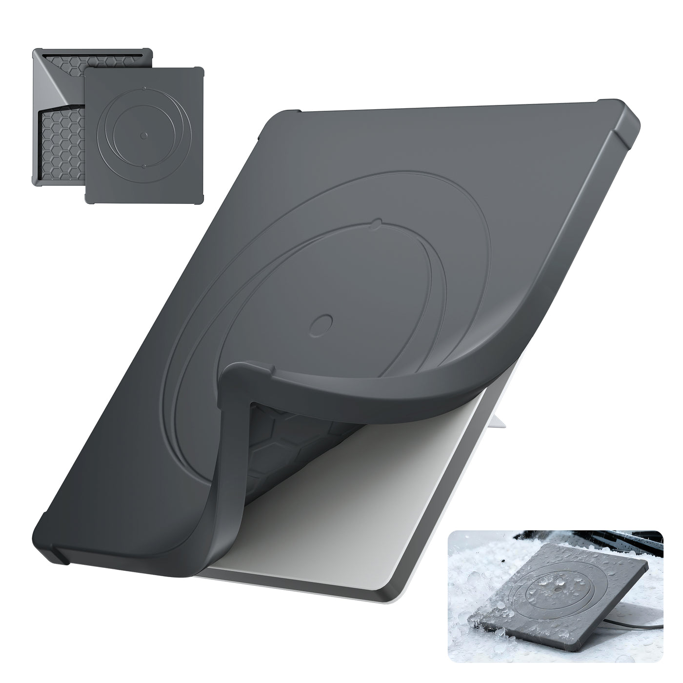 Starlink Mini Liquid Silicone Protective Cover Anti-Glare & Scratch-Resistant for Safe Driving & Outdoor Use