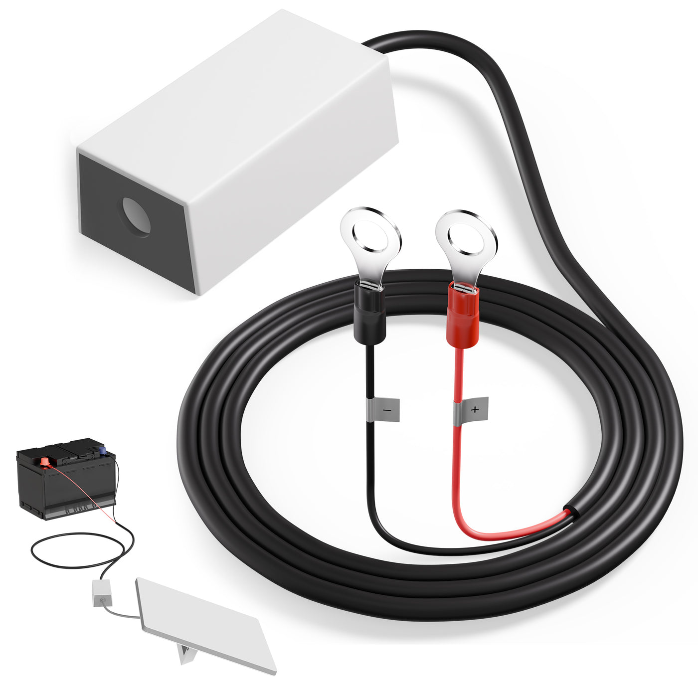 Starlink Mini DC Power Converter 12V/24V to 36V Step-Up Regulator with Ring Terminals for RV, Marine, Off-Grid Use