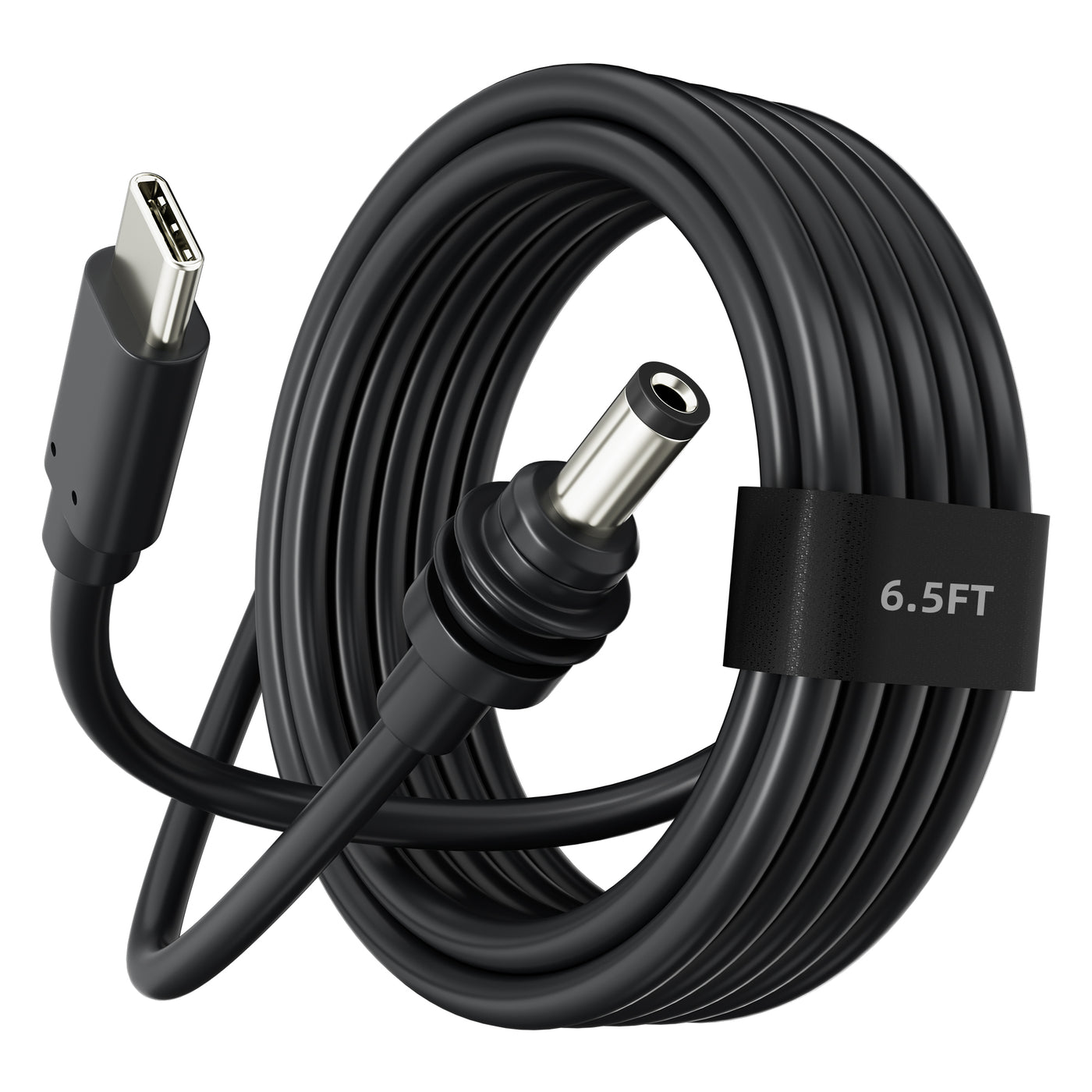 Starlink Mini USB-C to DC Power Cable for 65W+ to 100W PD Source - 6.5FT/16.4FT