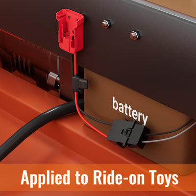Milwaukee 18V Battery Adapter for Power Wheels with Fisher-Price Compatible