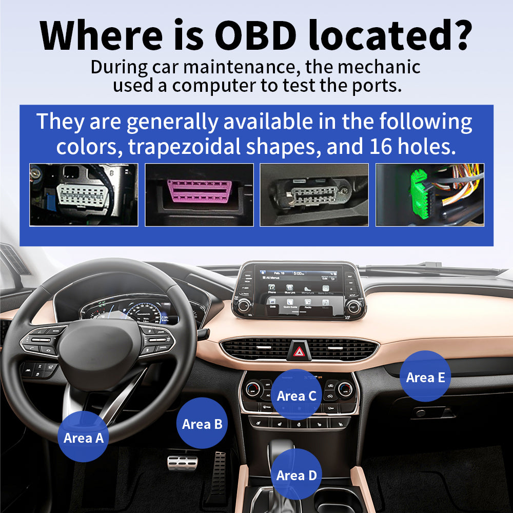 Obd2 In Car OBD2 Scanner with Digital Dashboard & Performance Test | Car Diagnosti ...