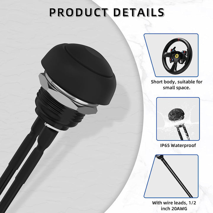 25MM Momentary Push Button Switch Self-Reset 2NO2NC 25MM Momentary Push Button Switch Self-Reset 2NO2NC