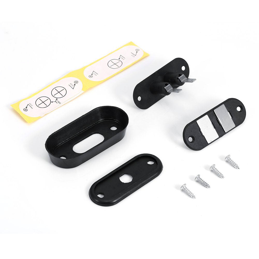 Sliding Door Contact Switch Kit for Car Alarms & Central Locking Universal 2-Pin Plunger for Van, Truck, RV