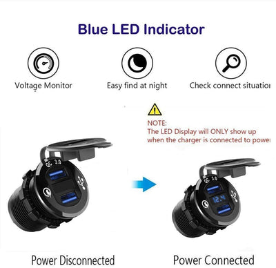 PN-L6S1 Blue LED Indicator