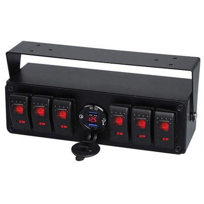 PN-L6S1 Rocker Switch Box With USB