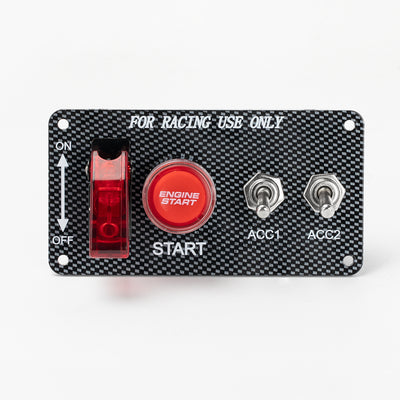 4 In 1 12V Engine Start Racing Ignition Toggle Switch Panel