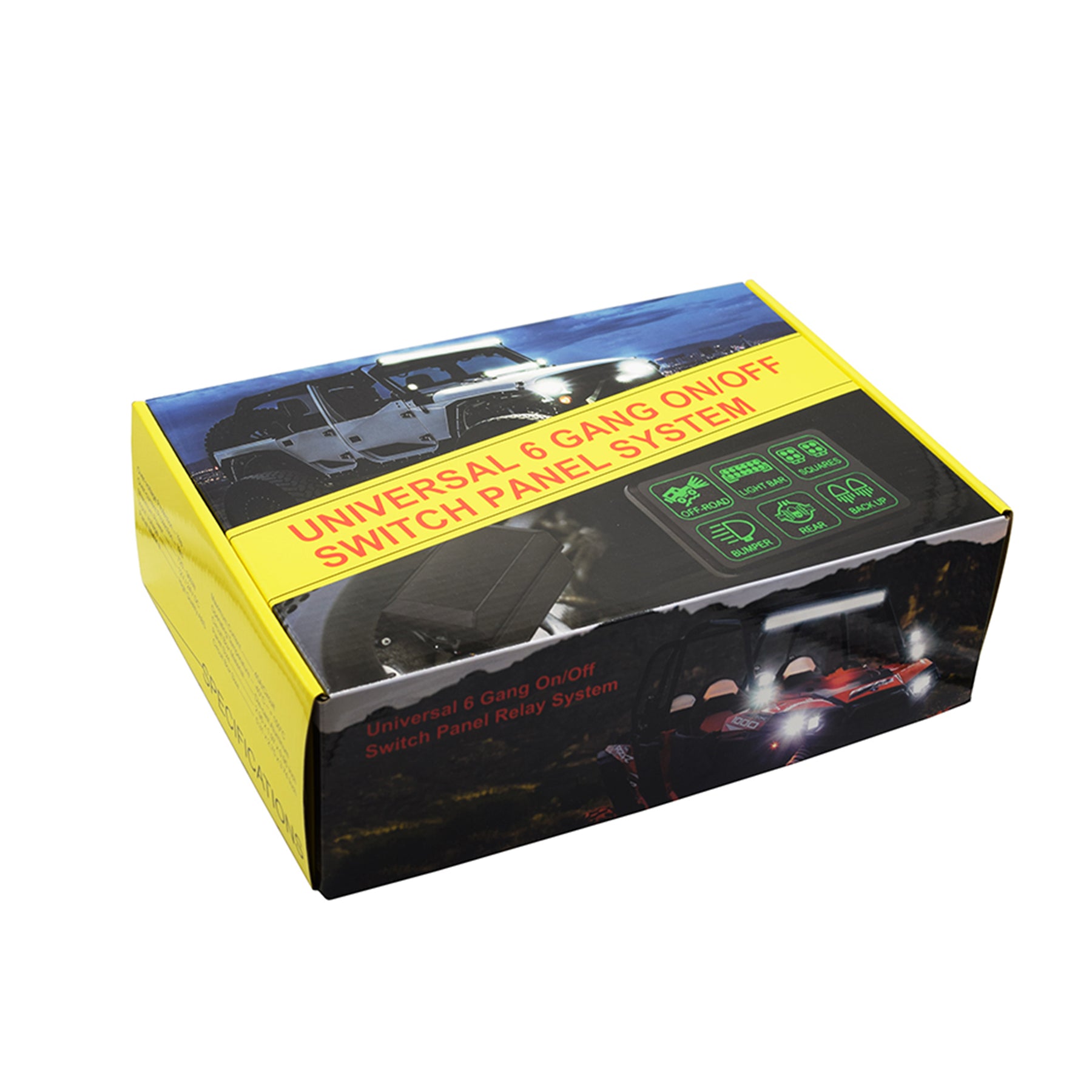 Universal 6 Gang Switch Panel Electronic Relay System Control Box – DAIER