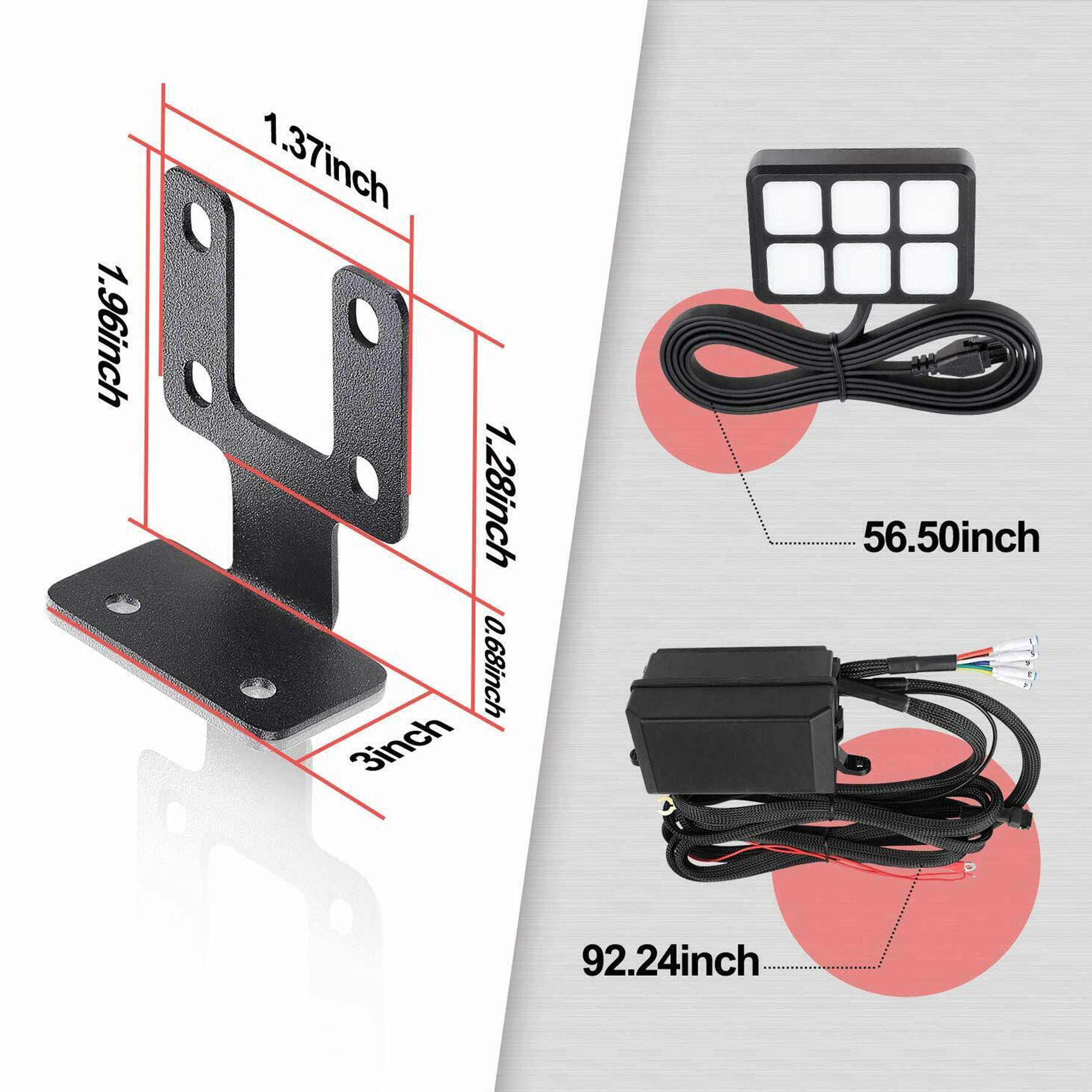 Universal 6 Gang Switch Panel Electronic Relay System Control Box – DAIER