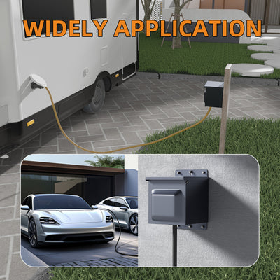125V 30Amp RV Power Outlet Box with UL Listed NEMA TT-30R Receptacle