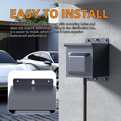 125/250V 50 Amp RV Outlet Box with NEMA 14-50R Receptacle and Type 3R Enclosure