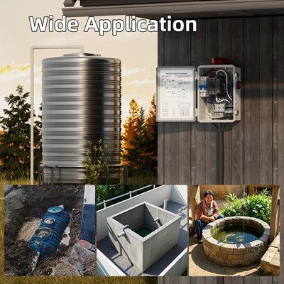 Automatic High Water Alarm for Sump Pump Systems with 110dB Alarm