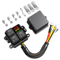 3 Way Pre-wired 12V Fues Relay Box with 40A Relays & ATC/ATO Blade Fuses