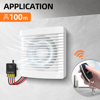 RCR-1 DC8-86V 30A Relay Wireless Remote Control Switch Application