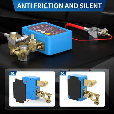 RL-240A-RCM2 Remote Control Battery Disconnect Switch Antifriction and Silent