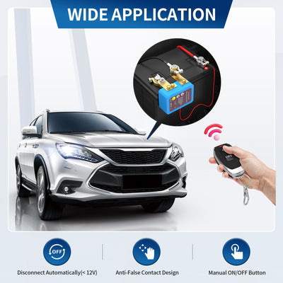 240A 12V/24V Side Mount Remote Battery Disconnect Switch with 1000A CCA