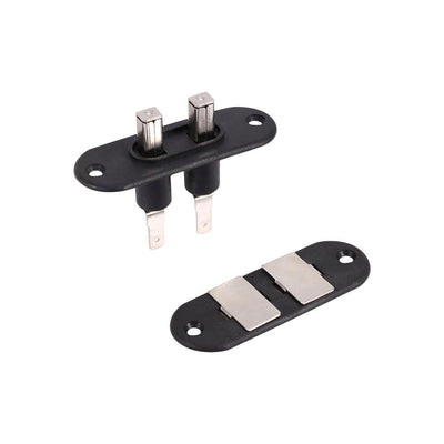 Sliding Door Contact Switch Kit for Car Alarms & Central Locking Universal 2-Pin Plunger for Van, Truck, RV