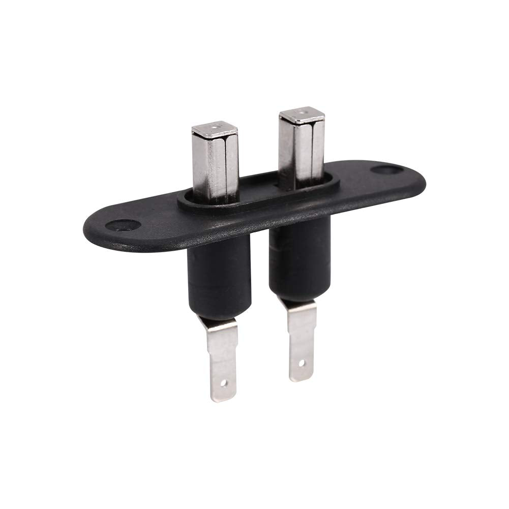 Sliding Door Contact Switch Kit for Car Alarms & Central Locking Universal 2-Pin Plunger for Van, Truck, RV