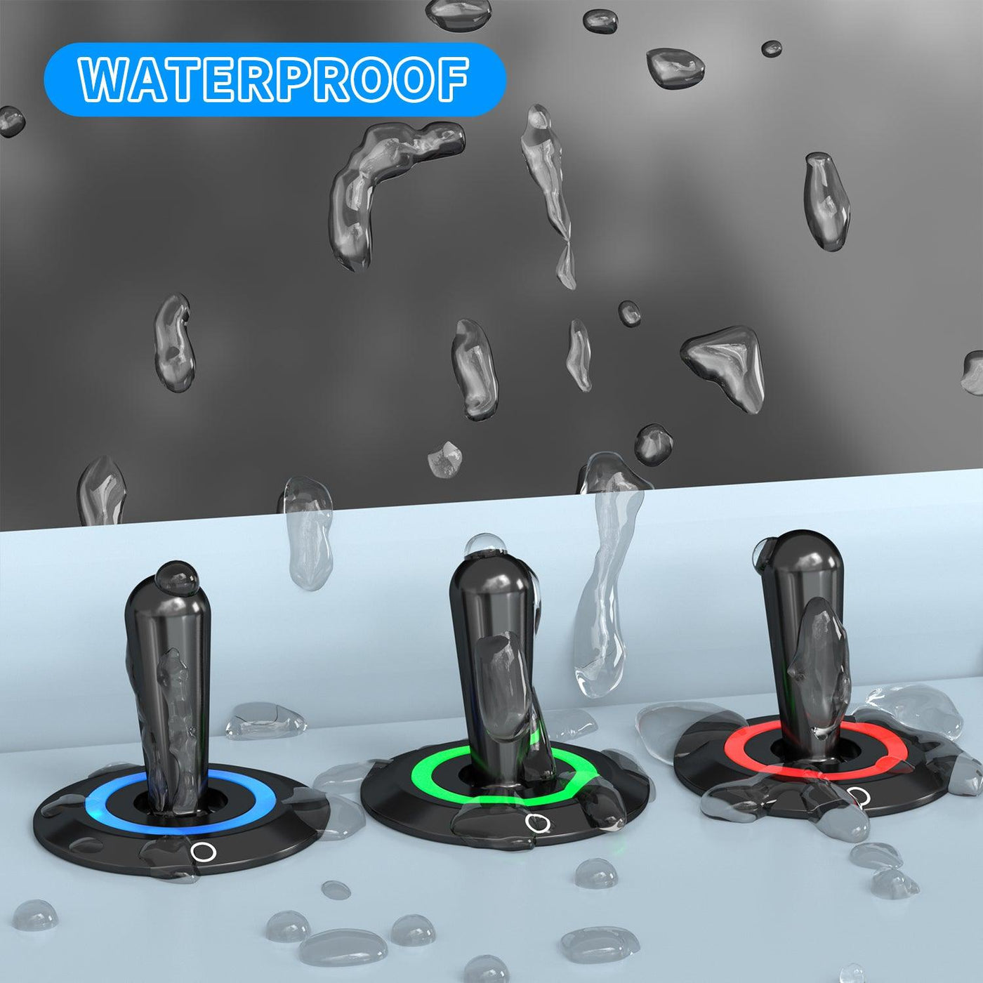 16mm 12V RGB ON ON 7 Pin Waterproof Lighted Toggle Switch – DAIER