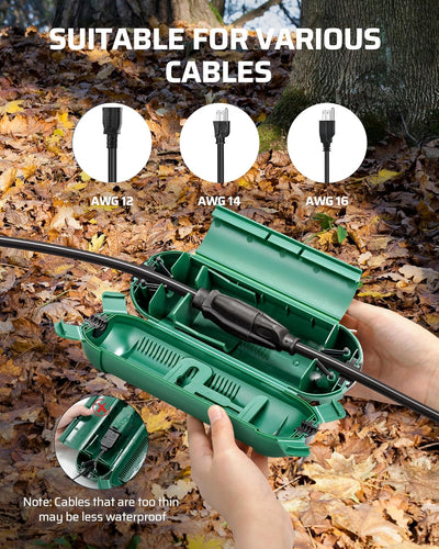 Outdoor Waterproof Electrical Connection Extension Cord Box